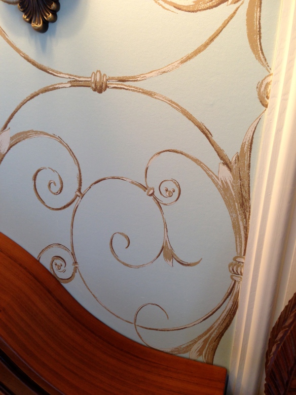 Can you spot the hidden Mickey on this wallpaper?