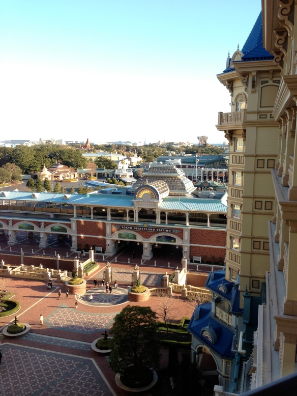 View of TDL from our room.