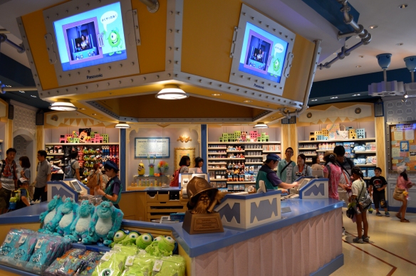 Inside the Monsters, Inc. Store